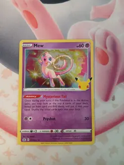 Mew 011/025 Celebrations Holo (English) Pokemon TCG Near Mint - Image 1