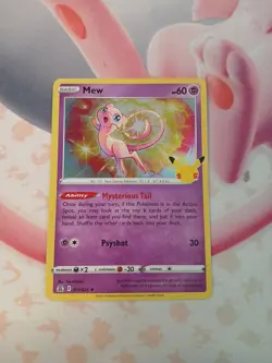 Mew 011/025 Celebrations Holo (English) Pokemon TCG Near Mint - Image 2