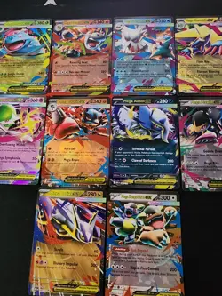 Pokemon Mega Evolution Full Set of Double Rare Mega Ex's [10] - Image 1