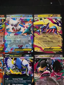 Pokemon Mega Evolution Full Set of Double Rare Mega Ex's [10] - Image 3