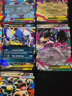Pokemon Mega Evolution Full Set of Double Rare Mega Ex's [10] - Image 4