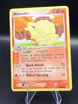 Pokemon Ninetales 22/101 Hidden Legends NM See Pictures - Image 1