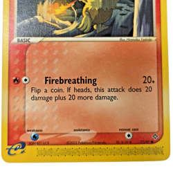Pokemon Torchic Dragon DR 77/97 Common Fire Basic Chick Firebreathing - Image 3