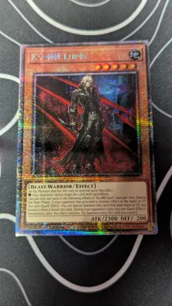 Yugioh K9 - 00 Lupis JUSH-EN034 1st Edition Starlight Rare NM - Image 1