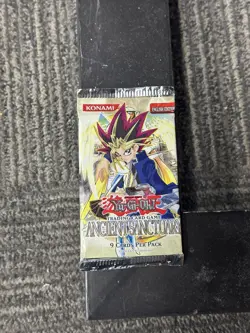 Yugioh Ancient Sanctuary Unlimited Edition Factory Sealed Booster Pack. T - Image 1
