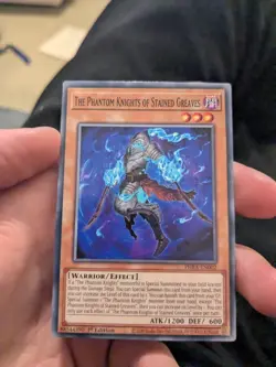 The Phantom Knight of Stained Greaves | PHRA-EN002 | Common | 1st Ed | YuGiOh - Image 1