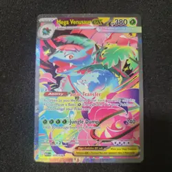 Mega Venusaur EX SIR 177/132 Near Mint Card from Mega Evolution English Pokemon - Image 1