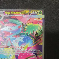 Mega Venusaur EX SIR 177/132 Near Mint Card from Mega Evolution English Pokemon - Image 3