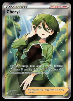 Cheryl (Full Art) 159/163 SWSH05: Battle Styles Holo Pokemon Card - Image 1