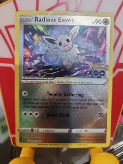 Radiant Eevee SWSH230 SWSH: Sword & Shield Promo Cards Holo - Image 1