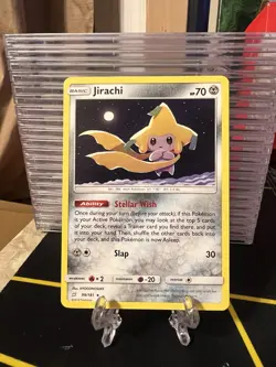 Jirachi 99/181 Team Up - Sun & Moon Regular Rare Pokemon TCG Card NM - Image 1