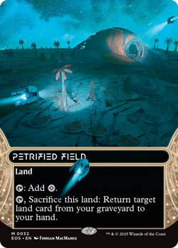 Petrified Field (32) FOIL Edge of Eternities: Stellar Sights NM CARD ABUGames - Image 1