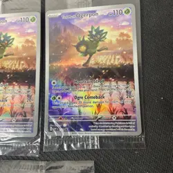 Set of 3 Pokemon Card Teal Mask Ogerpon 123 Black Star Promo - Sealed US Seller - Image 3