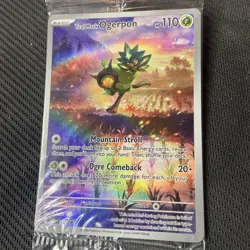 Set of 3 Pokemon Card Teal Mask Ogerpon 123 Black Star Promo - Sealed US Seller - Image 4