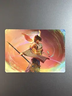 MTG Yuna, Grand Summoner Art Card Final Fantasy: Art Series 22/53 Near Mint - Image 1