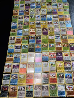 (120) Pokemon Card Reverse Holo Lot - Image 1