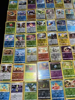 (120) Pokemon Card Reverse Holo Lot - Image 4