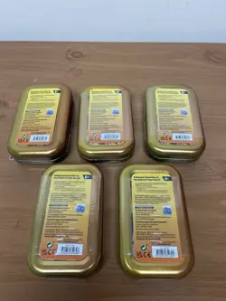 5 x Pokemon TCG Paldea Friends Mini Tin Art Set 10 booster packs NEW & Sealed - Image 2