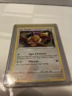 Pokemon TCG Chilling Reign Eevee SWSH118 Black Star Promo NM / MINT !!! - Image 1