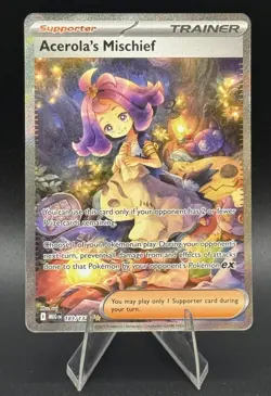 Acerola’s Mischief Pokemon Mega Evolution 183/132 SIR PACK FRESH - Image 1