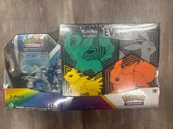 Pokemon Sword and Shield Evolving Skies Elite Trainer Box ETB and Tin - Image 1