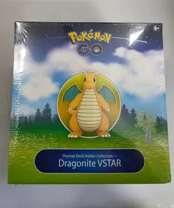 Pokemon GO Dragonite VSTAR Premier Deck Holder Collection - New & Sealed - Image 1