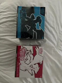 Pokemon TCG Black Bolt White Flare Elite Trainer Box Set of 2 (Sealed) - Image 1