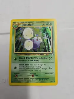 Pokemon TCG - Jumpluff - 7/111 - Holo - Rare - Neo Genesis [Moderately Played] - Image 1