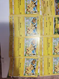 Lot Of 12 NON HOLO Pikachu Pokemon TCG Cards - Image 5