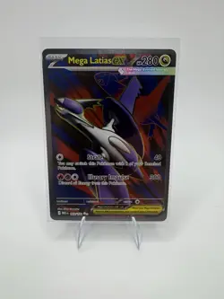Pokemon Mega Evolutions Mega Latias EX 163/132 Ultra Rare Full Art Holo - Image 1