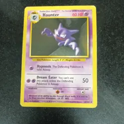 Pokemon TCG Haunter Base Set, Regular Card 029/102 - Image 1