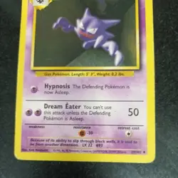 Pokemon TCG Haunter Base Set, Regular Card 029/102 - Image 3