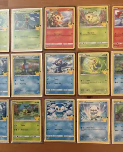 Pokemon Card Lot Of 21 - McDonald's 25th Anniversary LP-NM - Image 3
