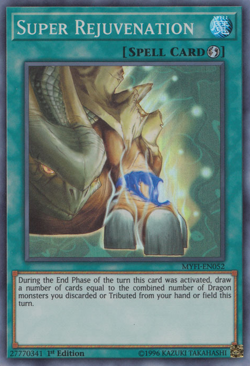 Super Rejuvenation (MYFI-EN052) - Super Rare First ed. Yu-Gi-Oh! - Image 1