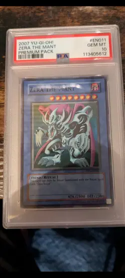 YU-GI-OH PSA GEM MINT 10 ZERA THE MANT PP01-EN011 SUPER RARE UNLIMITED - Image 1