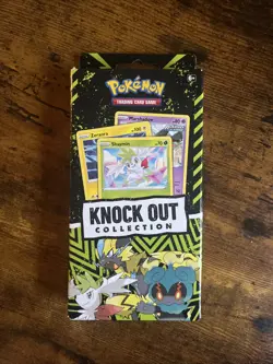 Pokemon TCG Knock Out Collection Shaymin,Zeraora,Marshadow Foil Card And 2 Packs - Image 1
