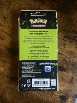 Pokemon TCG Knock Out Collection Shaymin,Zeraora,Marshadow Foil Card And 2 Packs - Image 2