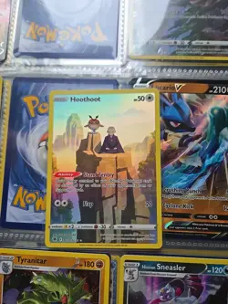 Pokemon TCG Hoothoot TG12/TG30 Astral Radiance Full Art Ultra Rare Holo Card - Image 1