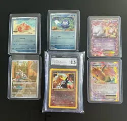 Pokemon Card Lot: Graded Card And Pokemon Singles - Image 1