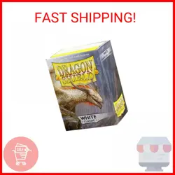 Dragon Shield Standard Size Card Sleeves - Classic White 100 CT - MTG Card Sleev - Image 2