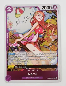 Nami PRB02-012 R One Piece Foil Card The Best Vol. 2 English - Image 1
