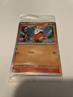 Fuecoco SVP192 Promo STAMPED HORIZONS Sealed Pokemon Card UK EXCLUSIVE - Image 1