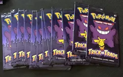 Pokemon Trick Or Trade Booster Pack Halloween 3 Card Pack 2022 Lot Of 13 Packs - Image 1