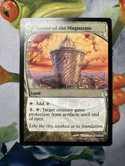 1x Tower of the Magistrate- NM- (Future Sight) Mystery Booster 2- Mtg Magic - Image 1