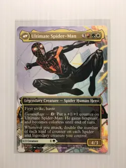 MTG Miles Morales | Ultimate Spider-Man #200 (Borderless) Marvel's Spider-Man - Image 1