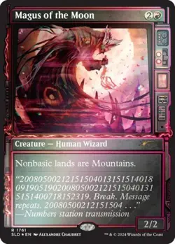 MTG English Magus of the Moon (Rainbow Foil) NM Foil Secret Lair - Image 1