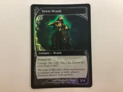 MTG Future Sight STREET WRAITH Foil LP (0089) Graded Power - Image 1