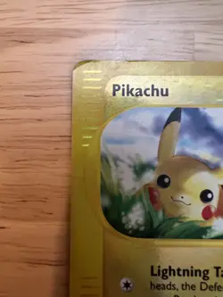 Pokemon Pikachu 124/165 Expedition Base Set Reverse Holo HP - See description - Image 2
