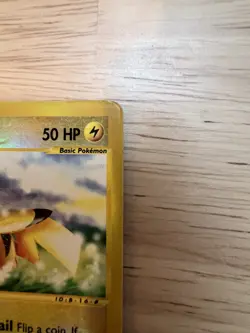Pokemon Pikachu 124/165 Expedition Base Set Reverse Holo HP - See description - Image 3