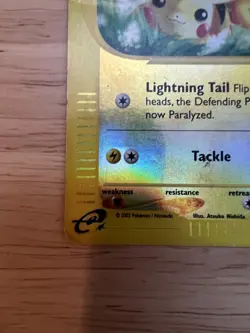 Pokemon Pikachu 124/165 Expedition Base Set Reverse Holo HP - See description - Image 4